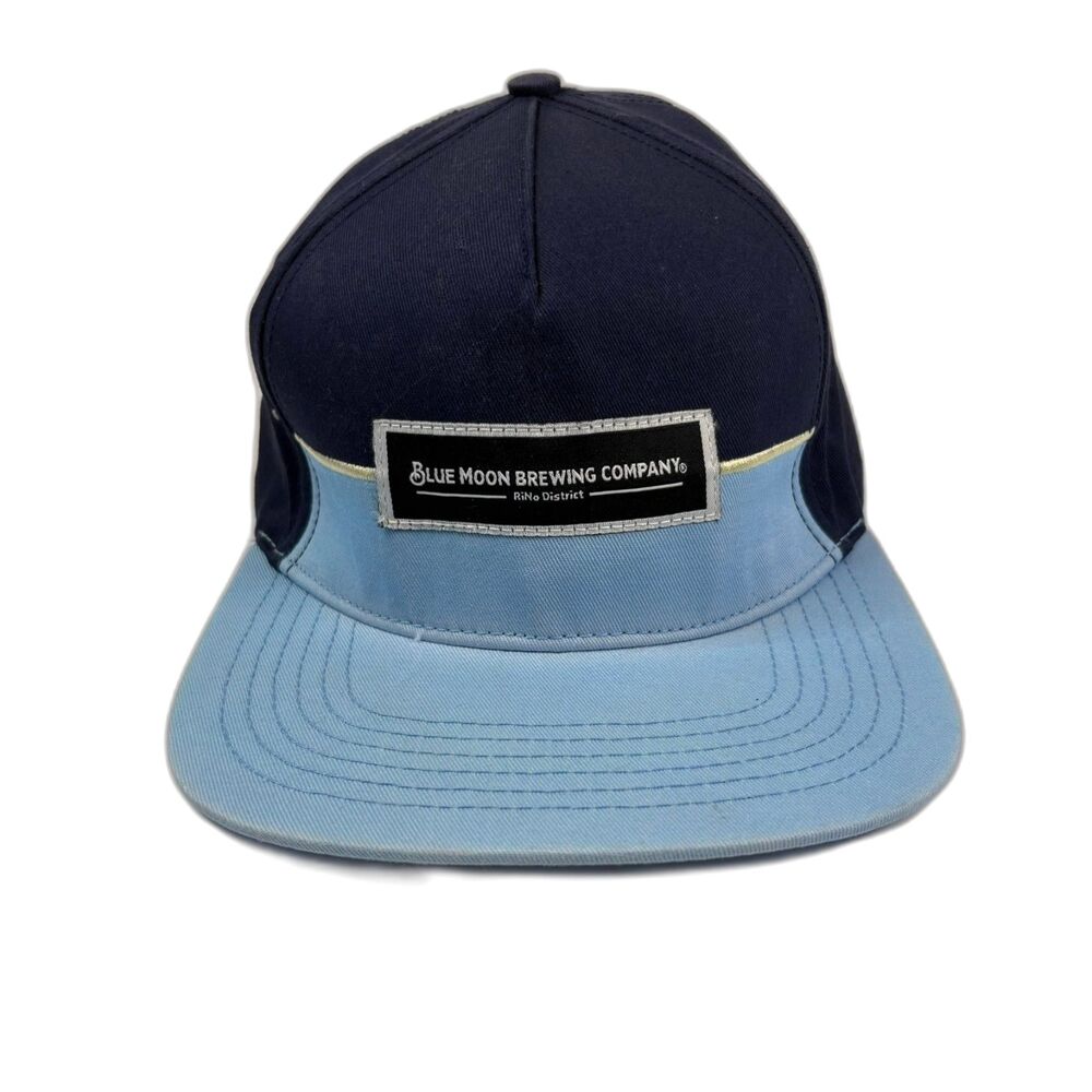 Blue Moon Brewing Company RiNo District Two-Tone Snapback Hat Cap Men's OSFM